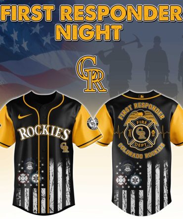 Honor Heroes: Colorado Rockies First Responder Night Jersey – Limited Edition
