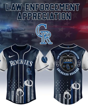 Support Law Enforcement: Rockies Appreciation Jersey - Perfect Gift For Fans