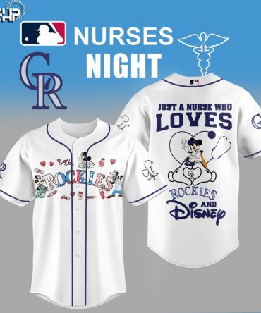 Disney Rockies Nurse Night Jersey - Perfect Gift For Healthcare Heroes & Fans!