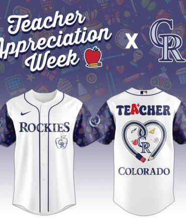 Limited Edition Rockies Teacher Appreciation Jersey - Celebrate Educators In Style!