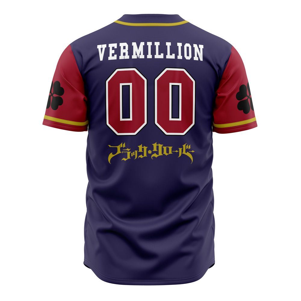 Crimson Lions Baseball Jersey – Stylish Sportswear With Unique Crest Design - Image 3