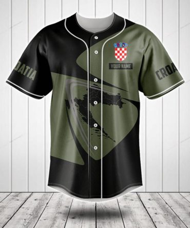 Custom Croatia Baseball Jersey - Personalized Name & Number - Unique Sportswear Gift