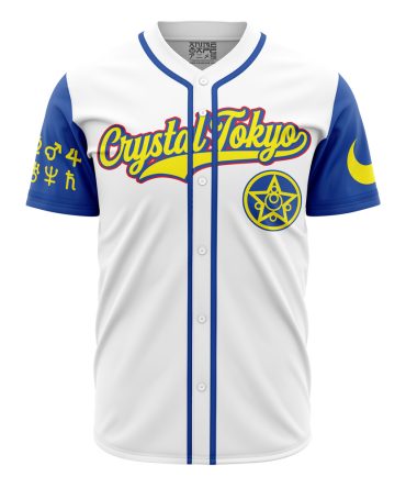 Crystal Tokyo Anime Baseball Jersey - Stylish & Unique Design For Fans