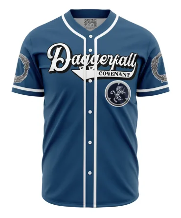 Stylish Blue Daggerfall Covenant Baseball Jersey – Premium Quality, Perfect Gift!