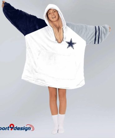 Dallas Cowboys Football Hooded Blanket Hoodie