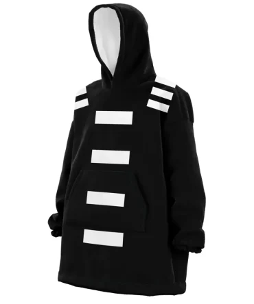 Death The Kid Soul Eater Hooded Blanket Hoodie