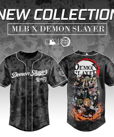 Mlb X Demon Slayer Limited Edition Jersey - Anime Fans Must-Have! ⚾🔥