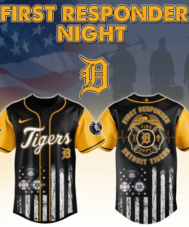 Detroit Tigers First Responder Night Jersey – Honor Heroes With Style & Pride!