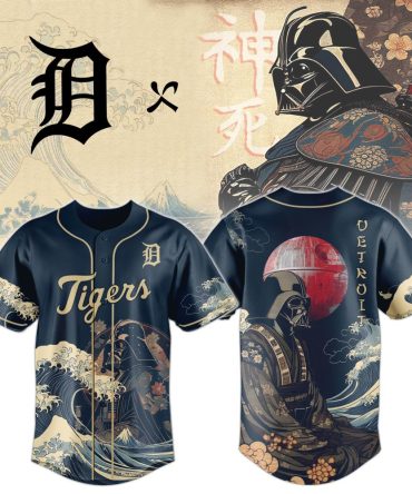Limited Edition Samurai Darth Vader Baseball Jersey – Epic Style For Fans!
