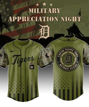 Detroit Tigers Military Appreciation Jersey – Honor Veterans With Style