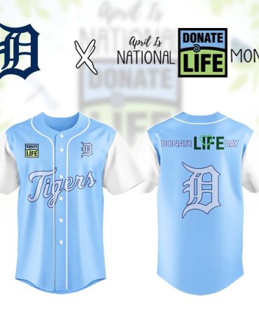 Limited Edition Tigers Jersey - Celebrate Donate Life Month In Style!