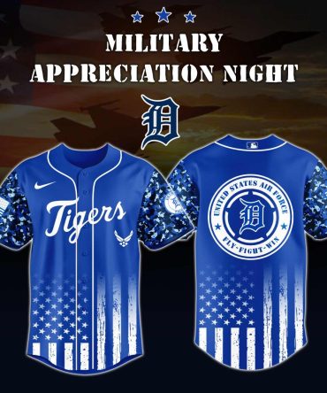 Patriotic Tigers Jersey - Military Appreciation Night Special Edition