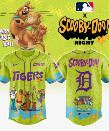 Scooby-Doo X Mlb Detroit Tigers Jersey – Limited Edition Fan Gear