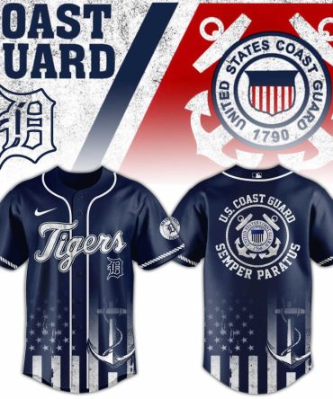 U.S. Coast Guard Tigers Jersey - Patriotic Design, Perfect Gift For Fans!