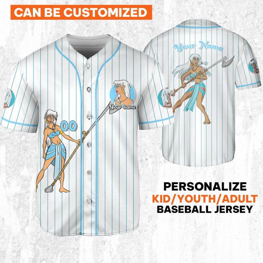 Custom Anime Baseball Jersey - Personalize For Kids, Youth & Adults - Unique Design!
