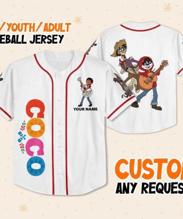 Custom Kid/Youth/Adult Baseball Jersey – Personalized, Vibrant Design, Perfect Gift!
