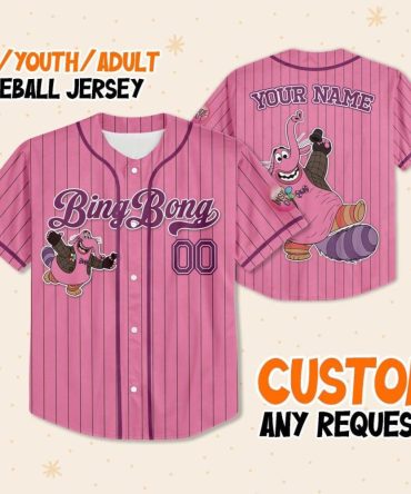 Custom Pink Baseball Jersey For Kids/Youth/Adults - Personalize With Your Name!