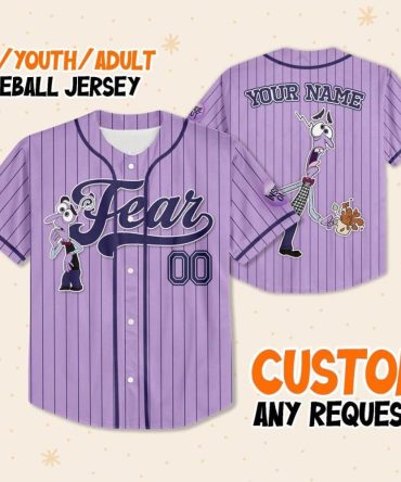 Custom Kid/Youth/Adult Baseball Jersey - Personalized Name & Design Options, Perfect Gift!