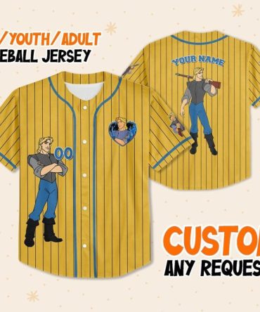 Customizable Kid/Youth/Adult Baseball Jersey - Add Your Name & Design!
