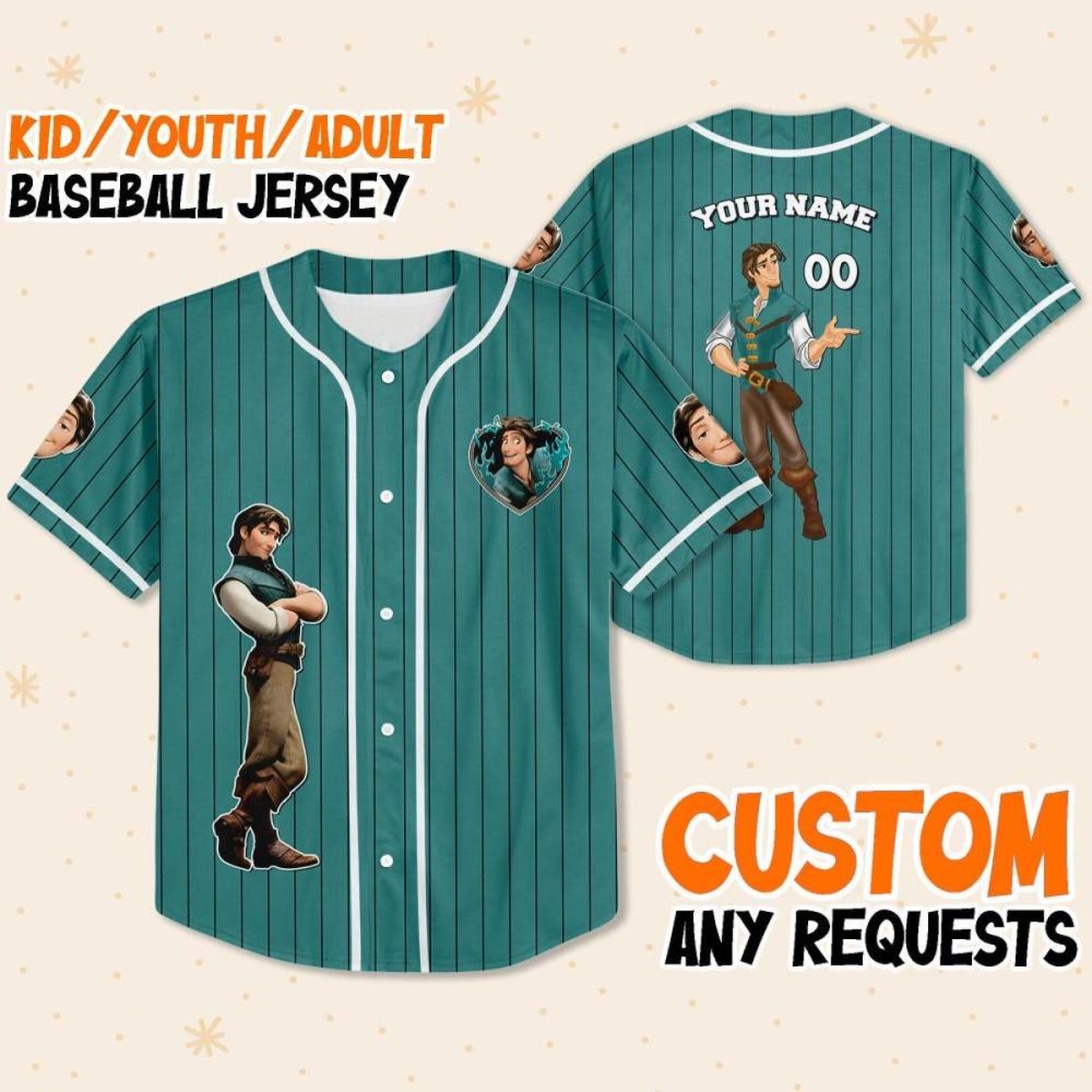 Customizable Kid/Youth/Adult Baseball Jersey - Add Your Name & Number!