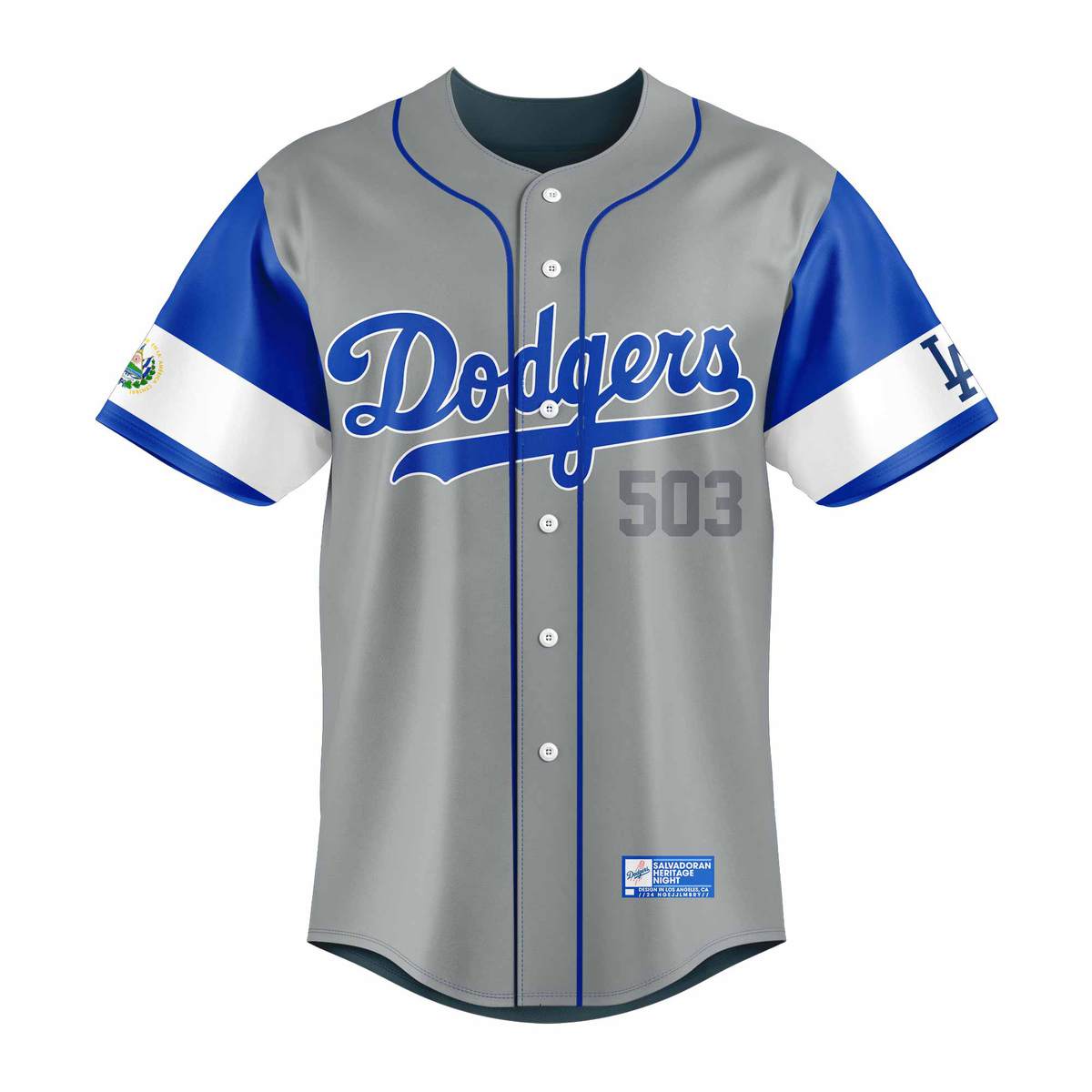 Limited Edition Dodgers Jersey - Stylish Fan Apparel For Game Day Support - Image 2