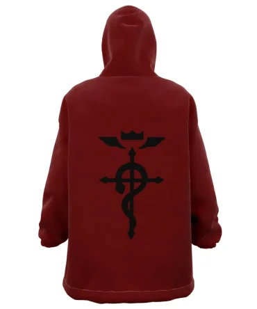 Edward Elric Fullmetal Alchemist Hooded Blanket Hoodie