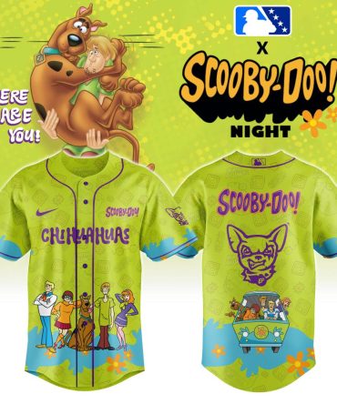 Scooby-Doo X Chihuahuas Baseball Jersey - Limited Edition Fan Gear