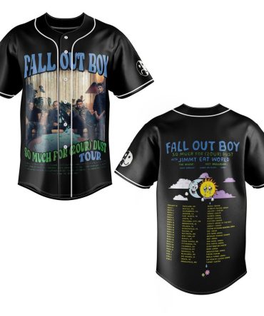 Fall Out Boy 2023 Tour Jersey – Limited Edition Fan Gear For Music Lovers