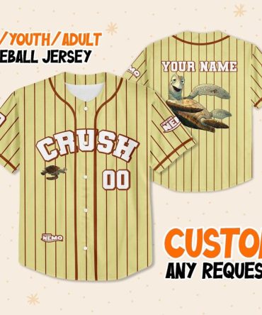 Customizable Kid/Youth/Adult Baseball Jersey - Add Your Name & Number - Perfect For Sports Fans!