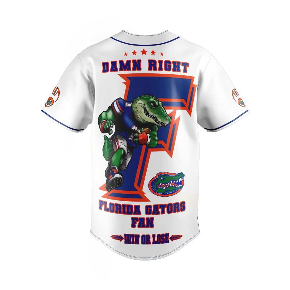 Florida Gators Baseball Jersey - Bold Fan Design, Perfect For Game Day! - Image 3
