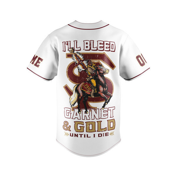 Custom Florida State Jersey - 2023 Orange Bowl Edition - Add Name & Number - Image 3