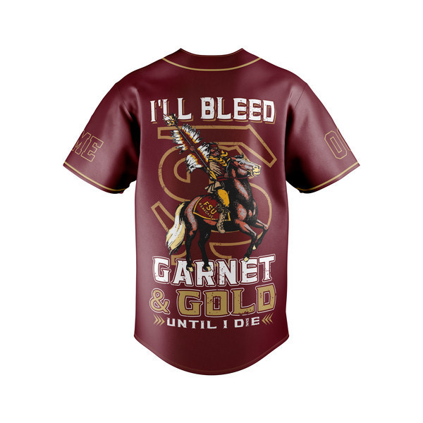 Custom Florida State Jersey - 2023 Orange Bowl Edition - Add Name & Number - Image 6