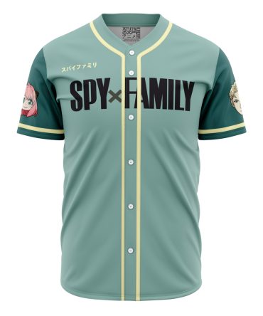 Spy X Family Anime Baseball Jersey - Stylish Unisex Design With Characters - Perfect Gift For Fans!