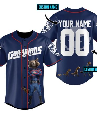 Custom Guardians Of The Galaxy Jersey - Add Your Name & Number - Perfect Gift For Fans!