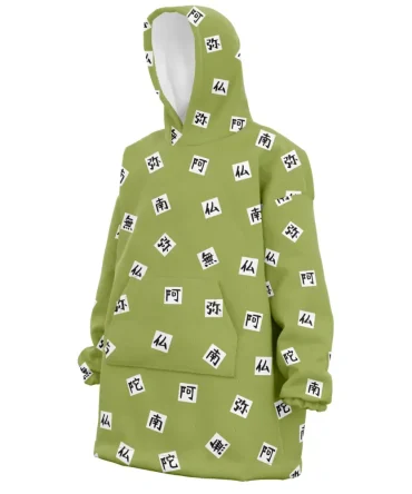 Gyomei Himejima Demon Slayer Hooded Blanket Hoodie