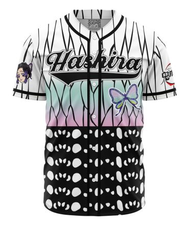 Anime-Inspired Butterfly Baseball Jersey - Unique Design, Comfortable Fit