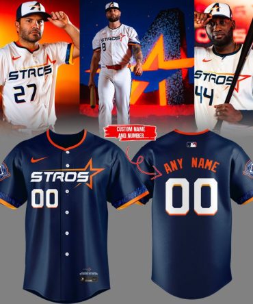 Customizable Astros Jersey - Add Your Name & Number , Official Mlb Gear