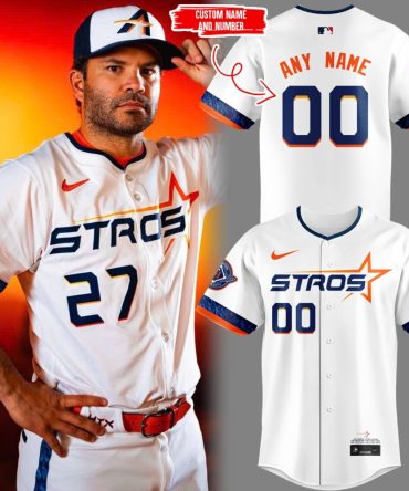 Customizable Astros Jersey - Personalize Your Name & Number , Official Mlb Apparel