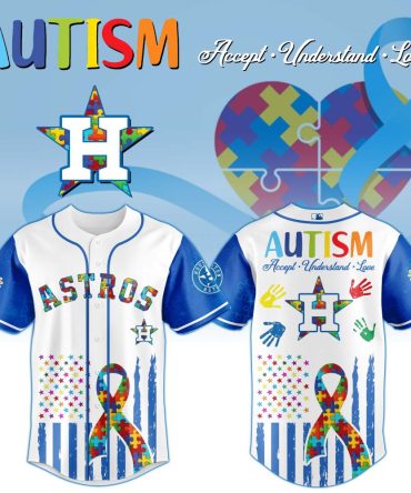 Astros Autism Awareness Jersey - Celebrate Acceptance & Love In Style