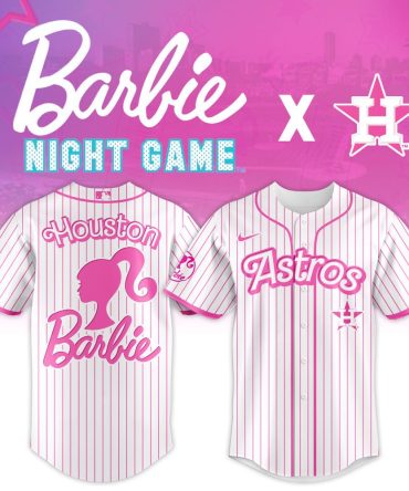 Limited Edition Barbie X Astros Pink Jersey – Perfect For Fans & Collectors!