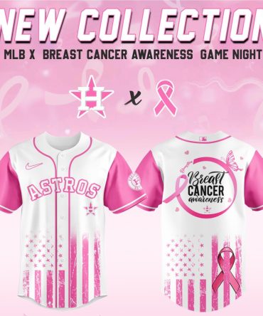 Astros Breast Cancer Awareness Jersey - Limited Edition Mlb Pink Game Night Collection