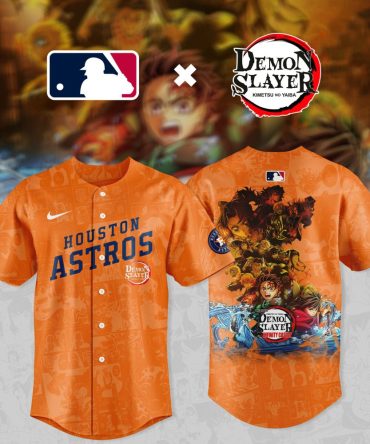 Exclusive Houston Astros X Demon Slayer Jersey – Limited Edition Anime Fan Gear