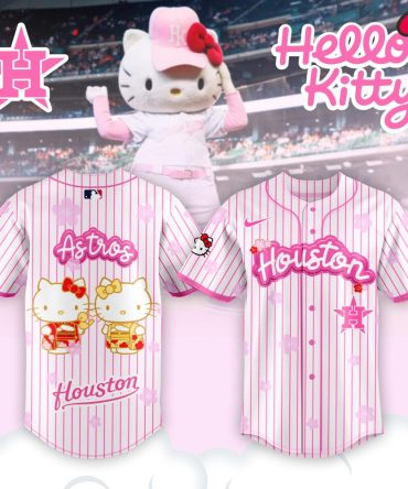 Hello Kitty Houston Astros Jersey – Cute Pink Stripes For Fans , Limited Edition