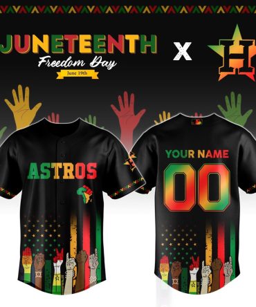 Custom Juneteenth Astros Jersey – Celebrate Freedom With Personalized Style!