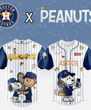 Limited Edition Astros X Peanuts Jersey – Celebrate In Style With Snoopy & Friends!