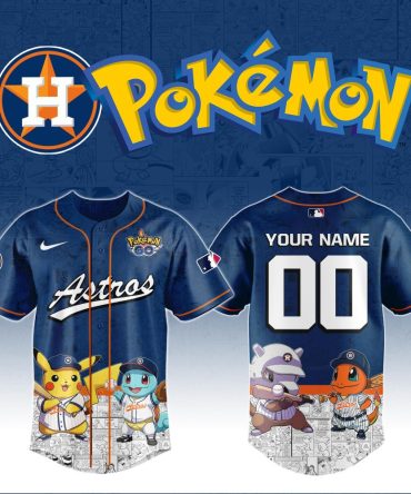 Customizable Astros Pokémon Jersey - Limited Edition Fan Gear For Collectors