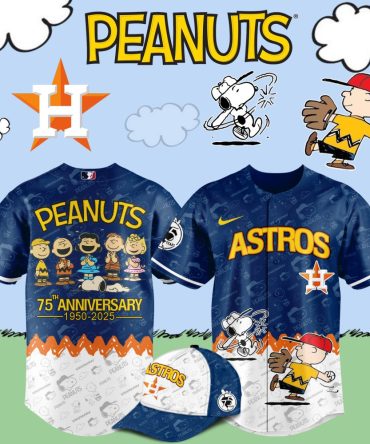 Astros Peanuts 75Th Anniversary Jersey – Limited Edition Fan Gear