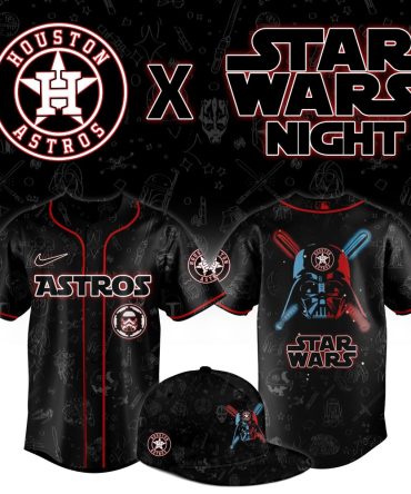 Limited Edition Houston Astros Star Wars Night Jersey – Epic Galactic Style!