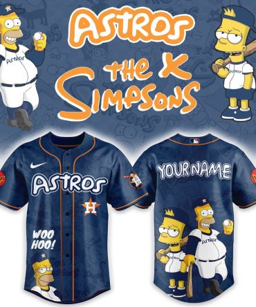 Astros X Simpsons Custom Jersey – Personalize Your Dream Team Look!