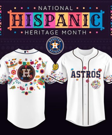 Celebrate In Style: Astros Hispanic Heritage Month Jersey – Limited Edition!